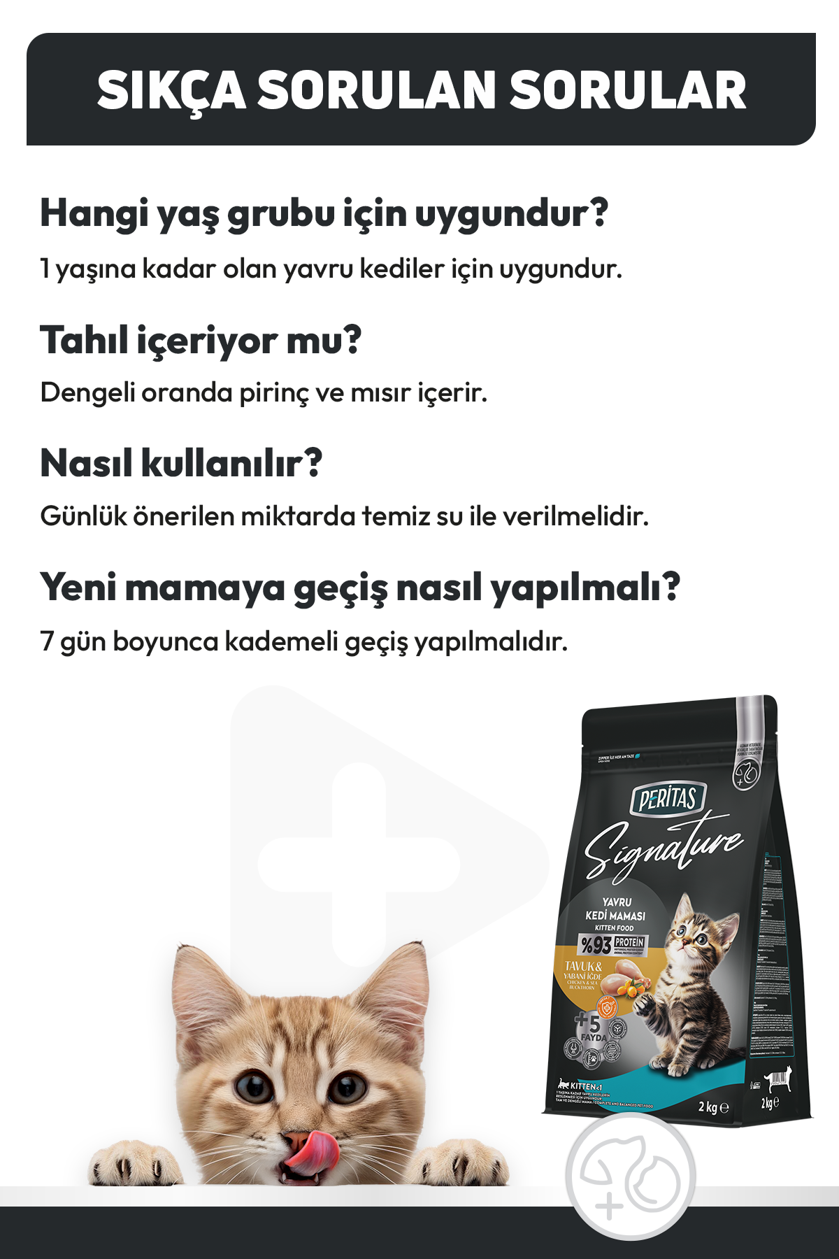 Signature Tavuklu Yavru Kedi Maması