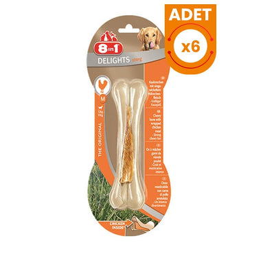 8 In 1 Delights Tavuklu Köpek Kemik Ödülü