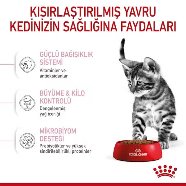 Royal Canin Kitten Sterilised Pouch Kısırlaştırılmış Yavru Konserve Kedi Maması