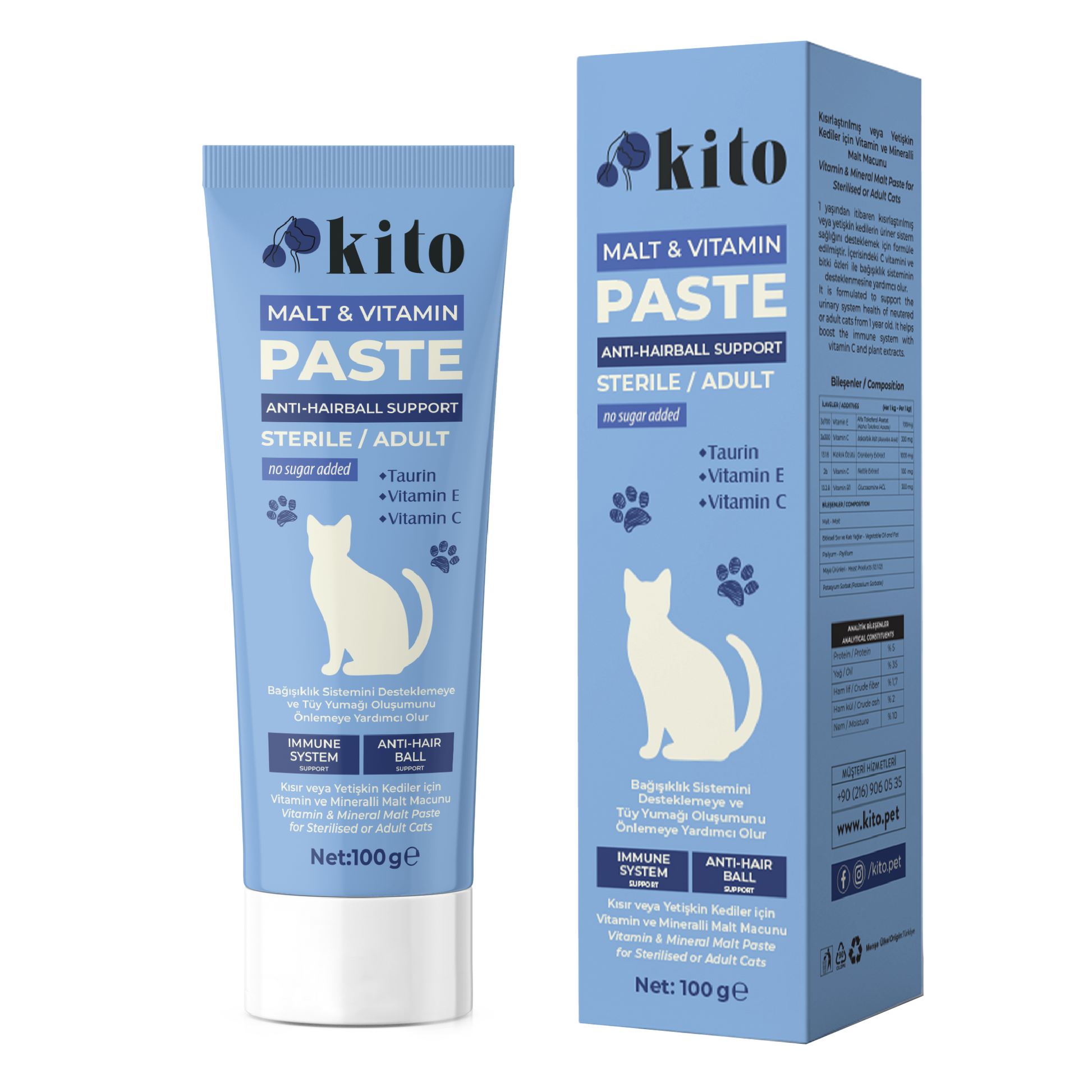 Kısır Kediler İçin Malt Macunu