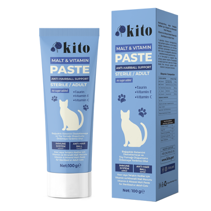 Kısır Kediler İçin Malt Macunu