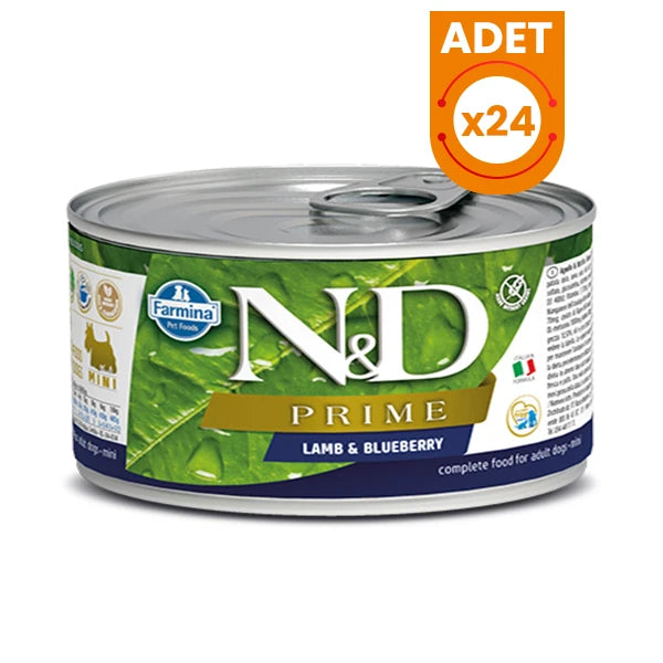 N&D Prime Kuzu Etli ve Yaban Mersinli Konserve Köpek Maması