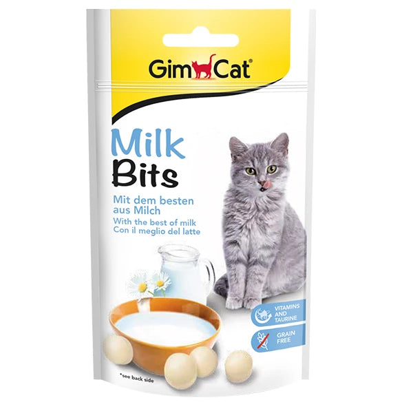 Gimcat Milk Bits Sütlü Kedi Ödül Maması Tablet