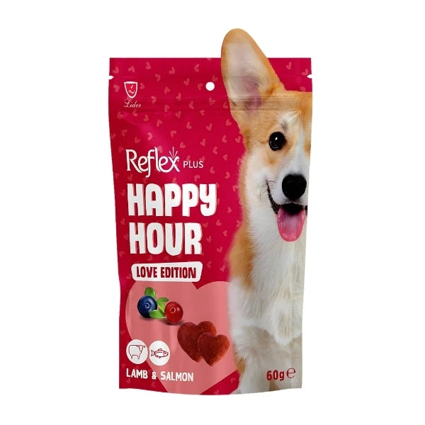 Reflex Plus Happy Hour Kuzu Etli ve Somunlu Köpek Ödül Maması