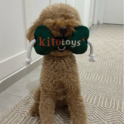 Kemik Peluş Köpek Oyuncağı
