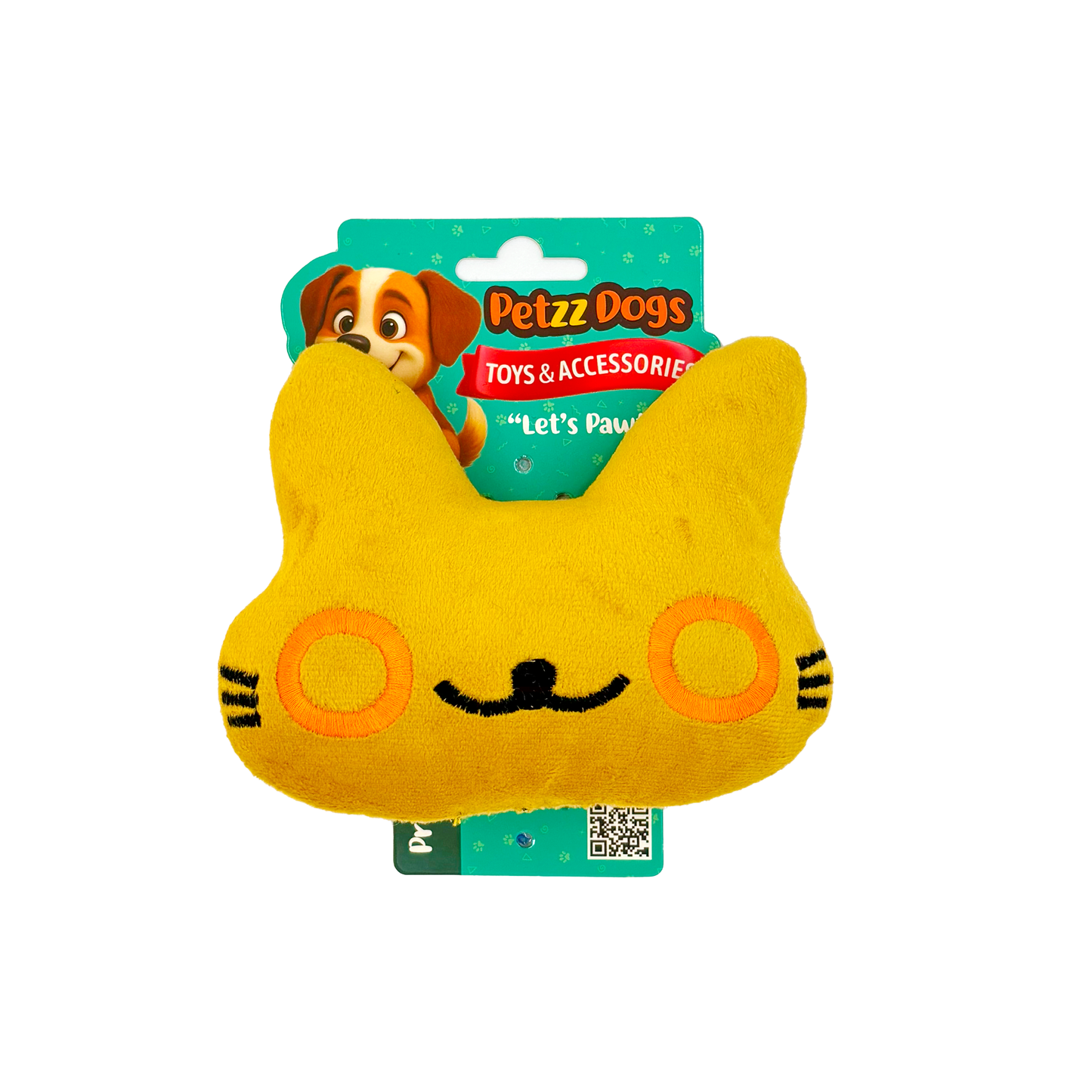 PetzzDogs Kitty Sesli Dayanıklı Peluş Köpek Çiğneme Oyuncağı