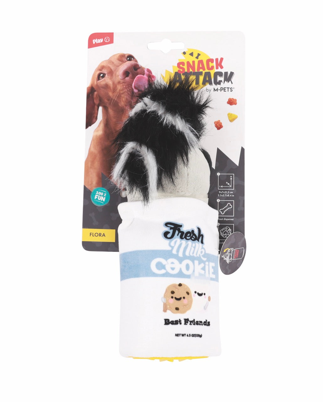 M-Pets Flora Ödül Hazneli Köpek Oyuncağı