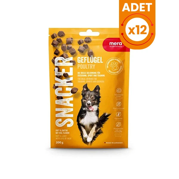 Mera Snacker Kanatlı Yumuşak Köpek Ödülü Maması