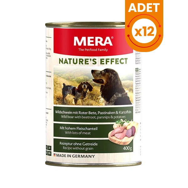 Mera Natures Effect Yaban Domuzlu Köpek Konservesi