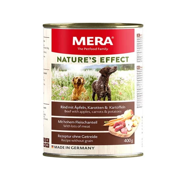 Mera Natures Effect Biftekli Köpek Konservesi