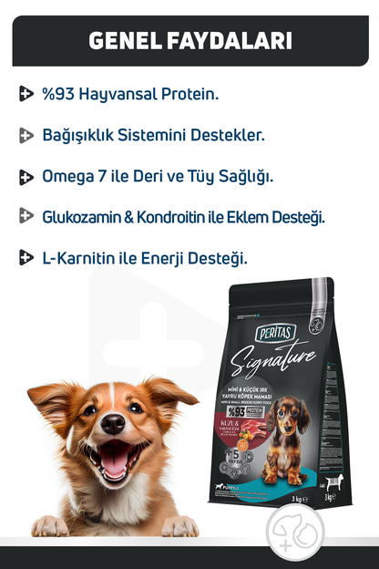 Signature Kuzulu Küçük Irk Yavru Köpek Maması