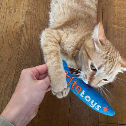 Balık Peluş Kedi Oyuncağı