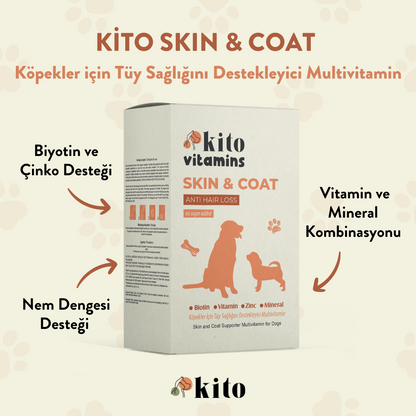 Kito Köpekler İçin Skin & Coat
