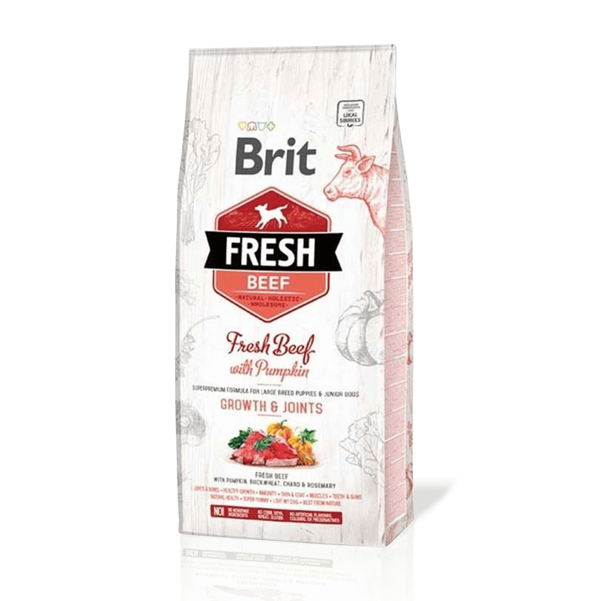 Brit Fresh Sığır Etli ve Balkabaklı Yavru Köpek Maması
