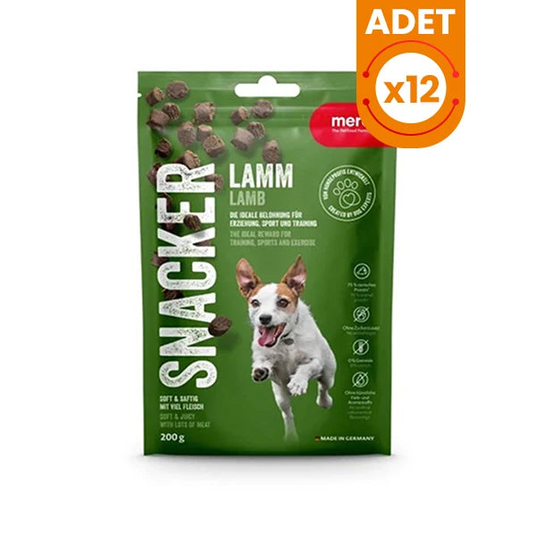 Mera Snacker Kuzu Etli Yumuşak Köpek Ödülü Maması