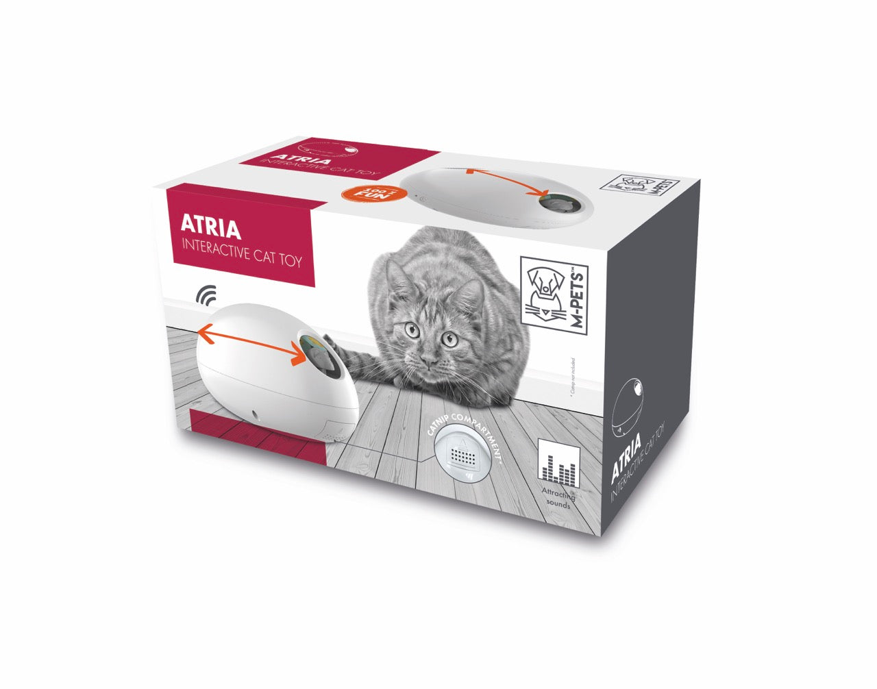 M-Pets Atria İnteraktif Fare Kedi Oyuncağı