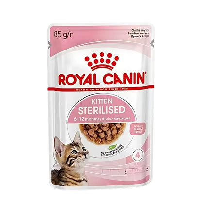 Royal Canin Kitten Sterilised Pouch Kısırlaştırılmış Yavru Konserve Kedi Maması