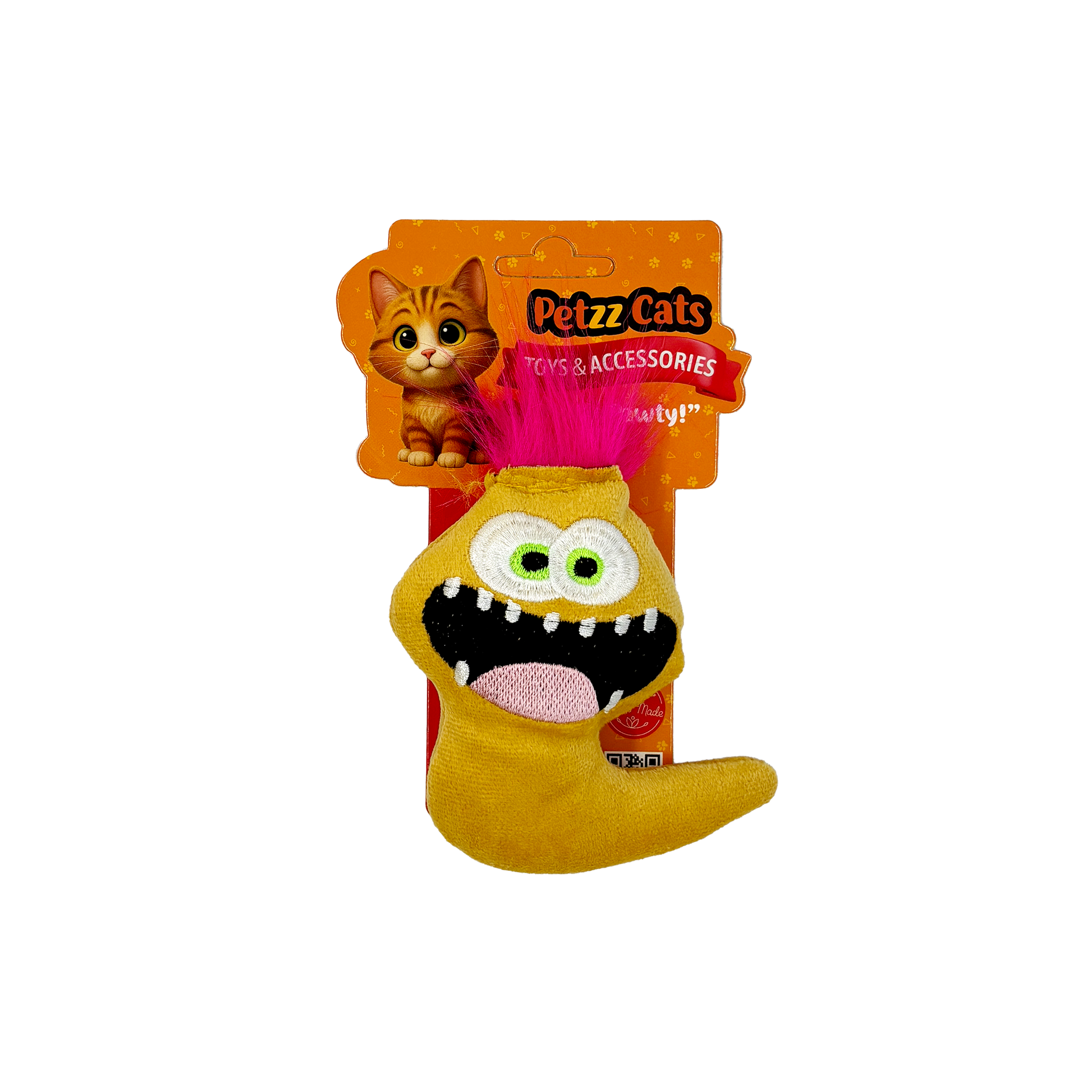 PetzzCats Beauty Matatabi ve Çıngırak Sesli Peluş Kedi Oyuncağı