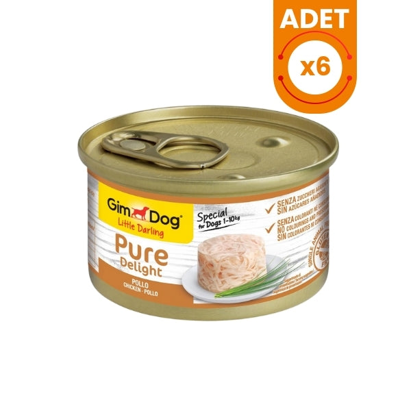 Gimdog Pure Delight Tavuk Etli Yetişkin Konserve Köpek Maması
