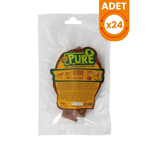 Delibon Kurutulmuş Dana Kalın Ense Sinir Köpek Ödül Maması