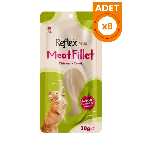Reflex Plus Meat Fillet Tavuklu Fileto Kedi Ödül Maması
