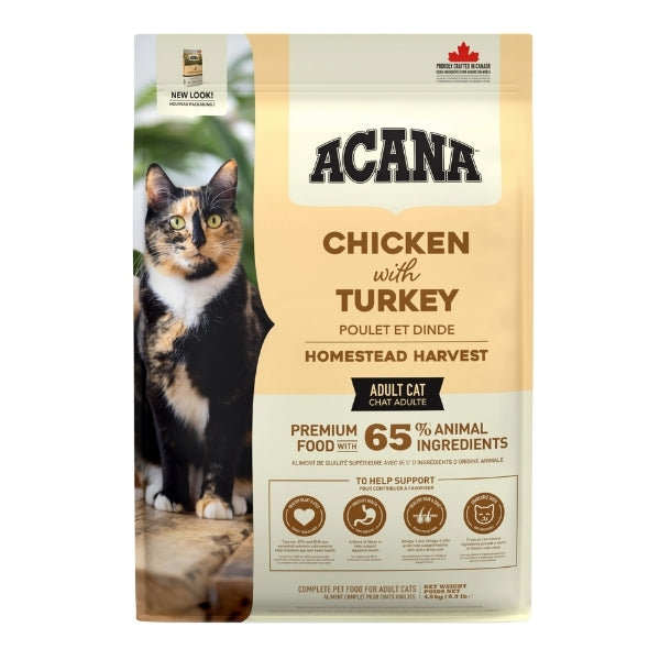 Acana Homestead Harvest Tavuklu ve Hindili Yetişkin Kedi Maması