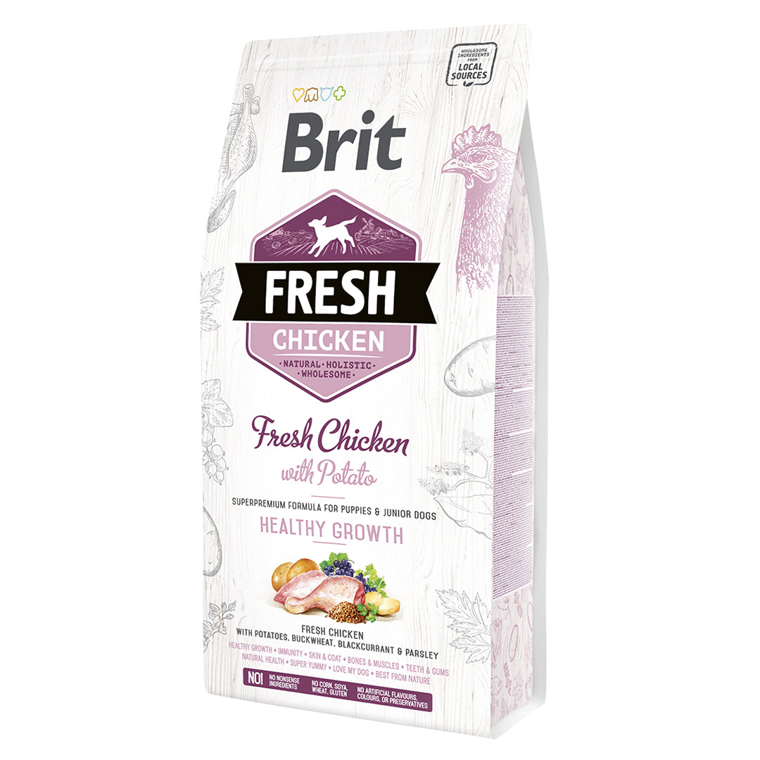 Brit Fresh Puppy Tavuk ve Patatesli Yavru Köpek Maması