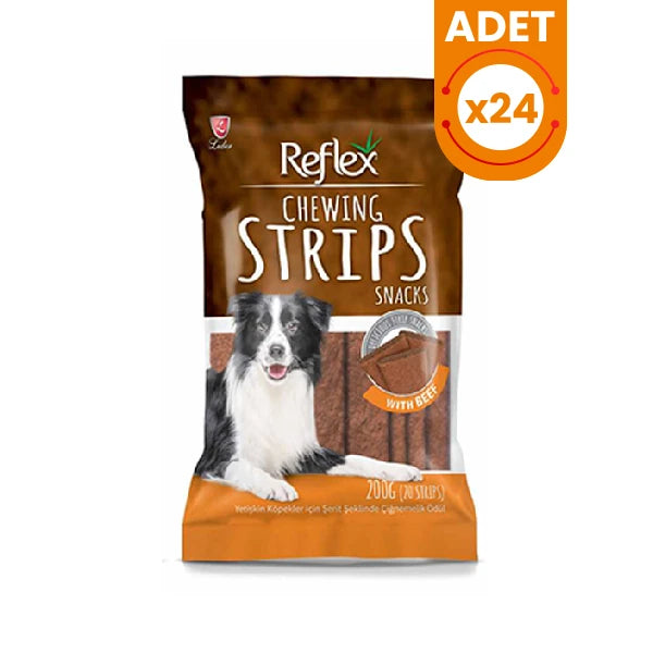 Reflex Biftekli Şerit Şeklinde Köpek Ödül Maması