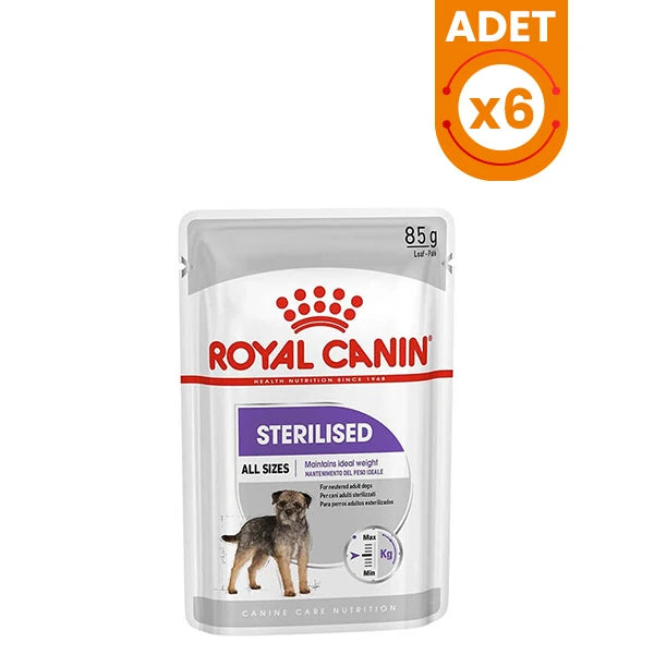 Royal Canin Sterilised Pouch Konserve Köpek Maması