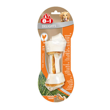8in1 Delights Bones Tavuklu Köpek Kemik Ödülü
