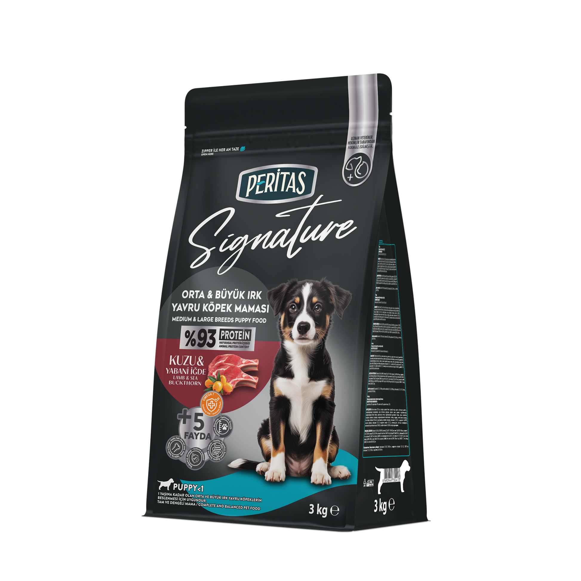 Signature Kuzulu Orta ve Büyük Irk Yavru Köpek Maması