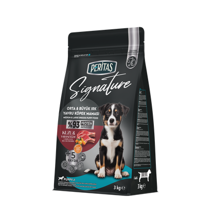 Signature Kuzulu Orta ve Büyük Irk Yavru Köpek Maması