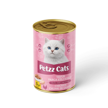 PetzzCats Tavuk Etli Yavru Kedi Konservesi