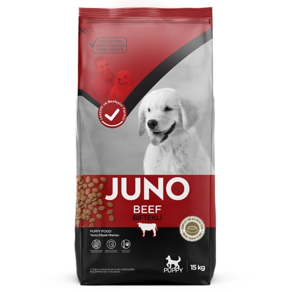 Juno Sığır Etli Yavru Köpek Maması