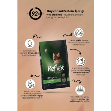 Reflex Plus Kitten Tavuklu Yavru Kedi Maması