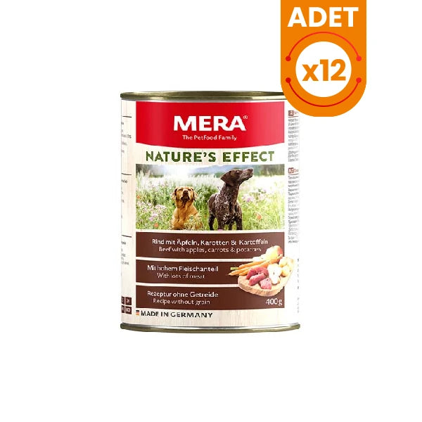 Mera Natures Effect Biftekli Köpek Konservesi