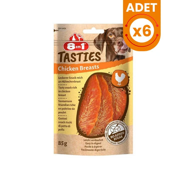 8in1 Tasties Chicken Breasts Tavuk Göğsü Köpek Ödül Maması