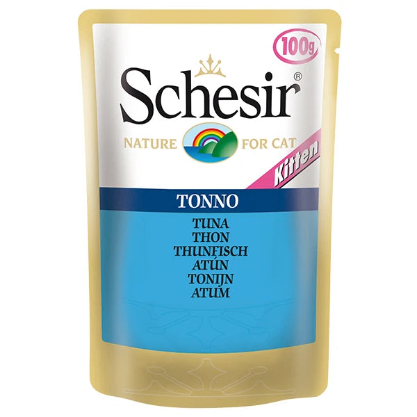 Schesir Kitten Ton Balıklı Pouch Konserve Kedi Maması
