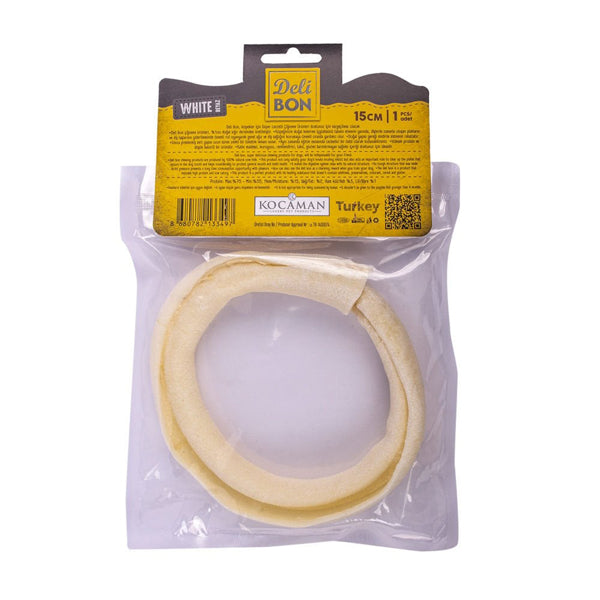 Delibon Deri El İşi Simit Kemik Köpek Ödülü