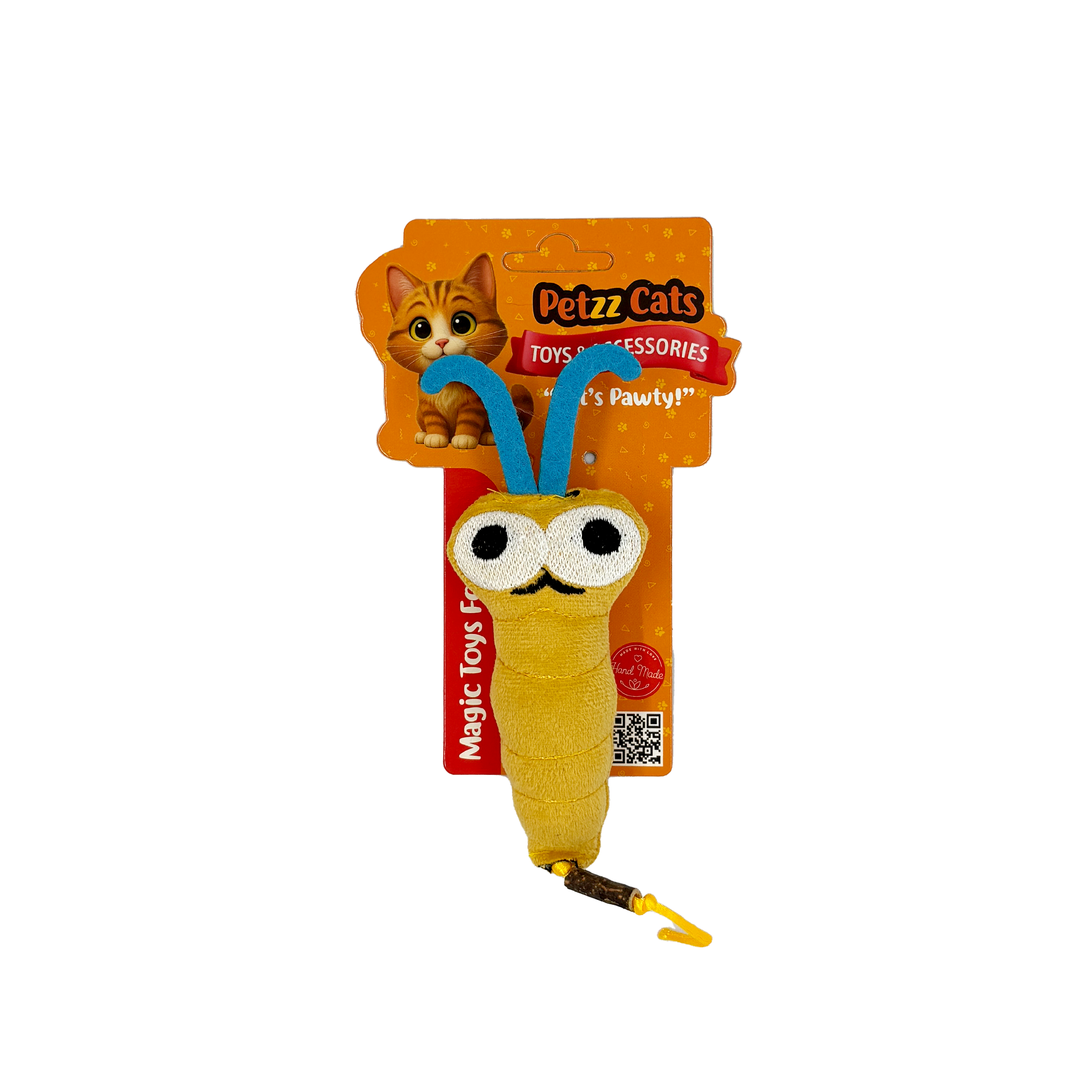 PetzzCats July Matatabi ve Çıngırak Sesli Peluş Kedi Oyuncağı