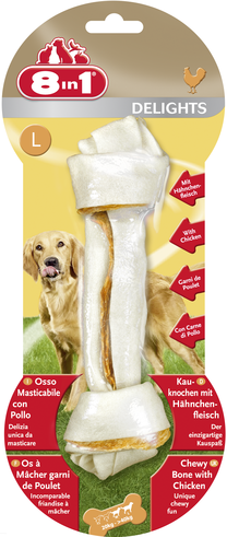 8in1 Delights Bones Tavuklu Köpek Kemik Ödülü