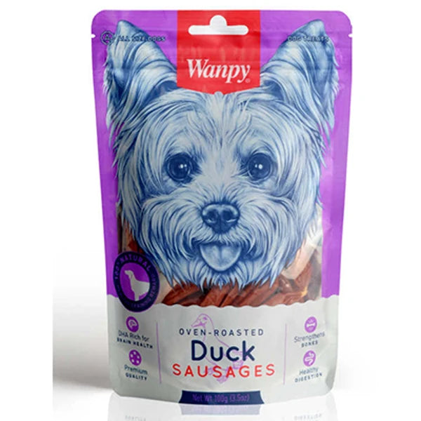Wanpy Ördek Etli Sosis Köpek Ödül Maması