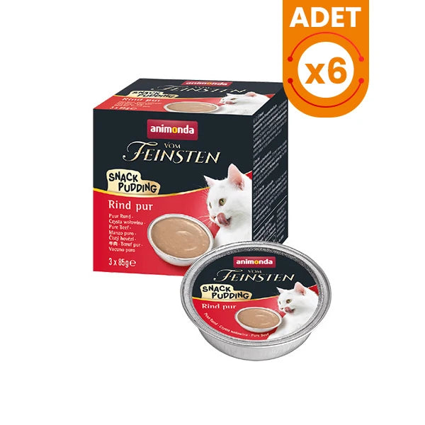 Animonda Vom Feinsten Biftekli Snack Puding Kedi Ödülü