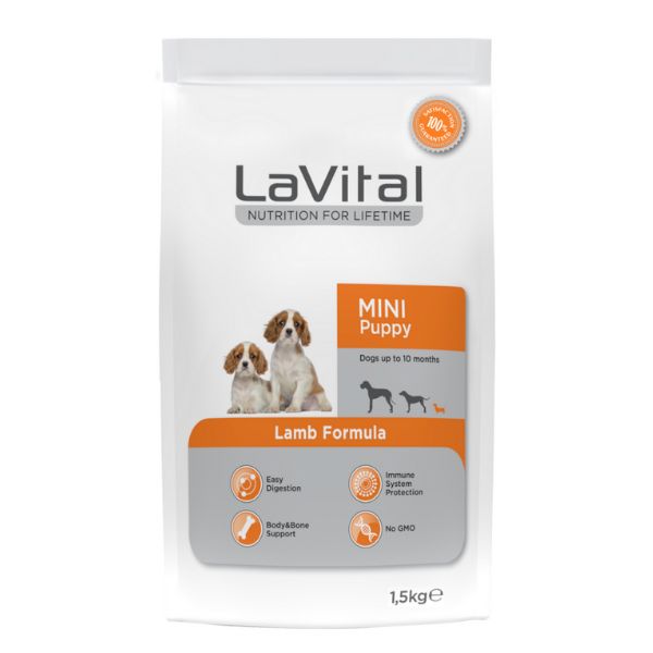 Lavital Mini Puppy Kuzu Etli Küçük Irk Yavru Köpek Maması