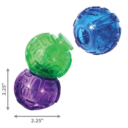 Kong Çift Top Lock-It Ödüllü Köpek Oyuncağı