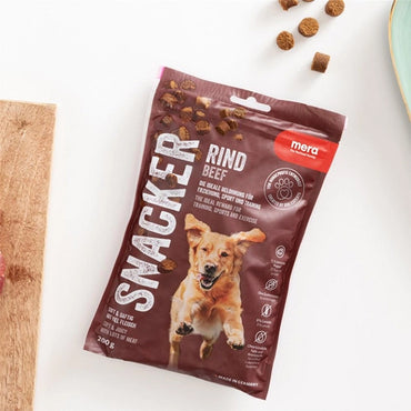 Mera Snacker Sığır Etli Yumuşak Köpek Ödülü Maması