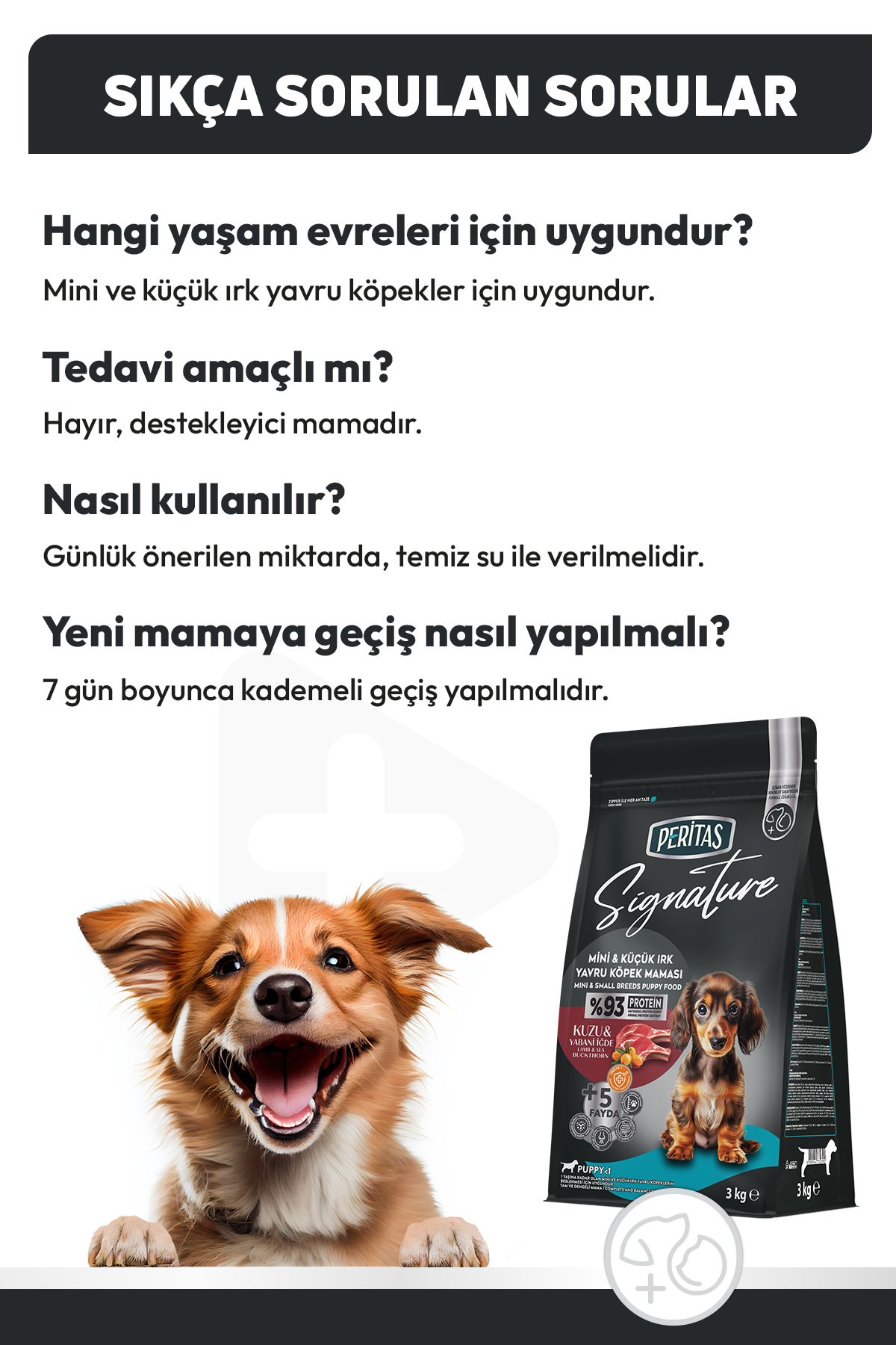 Signature Kuzulu Küçük Irk Yavru Köpek Maması