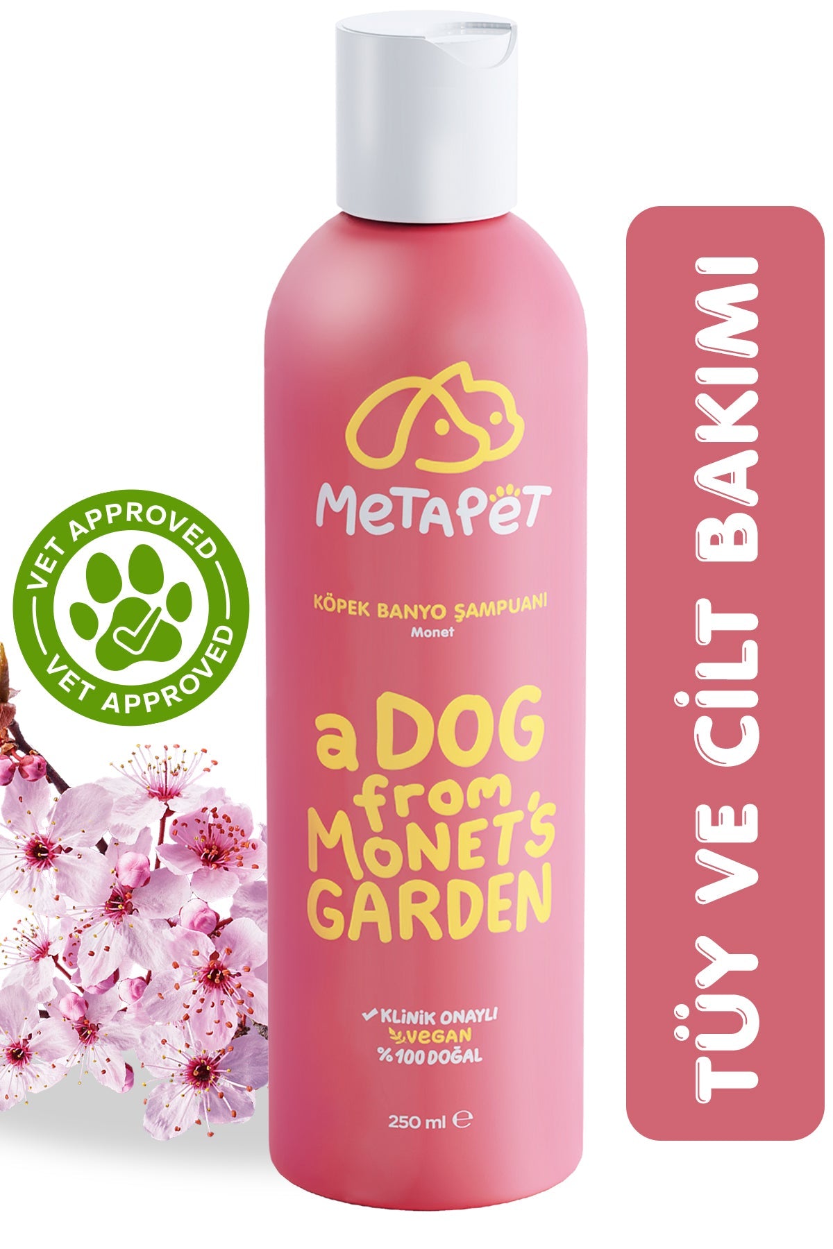 Tüy Sağlığı için Köpek Şampuanı, Hassas Ciltli Yavrulara Uygun, Doğal ve Organik, 250 ml  | SRC: Barcode: 8683941900046