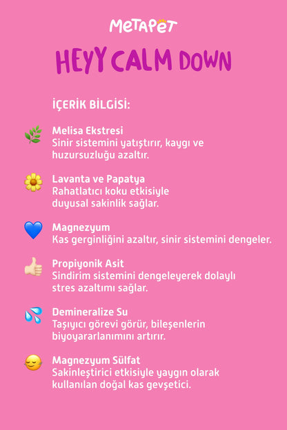 Kediler için Sakinleştirici ve Rahatlatıcı Damla, Doğal Kedi Vitaminleri, Anti-Stres ve Relax  | SRC: Barcode: 8683941900961