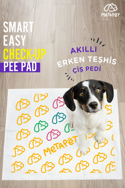 Renk Değiştiren Akıllı Köpek Çiş Pedi, Erken Teşhis Sağlık Göstergeli, Kokusuz Sağlık Bezi, 2 Adet  | SRC: Barcode: 8683941901180